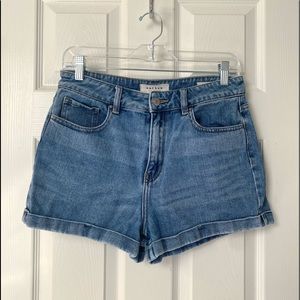 Pacsun denim mom shorts